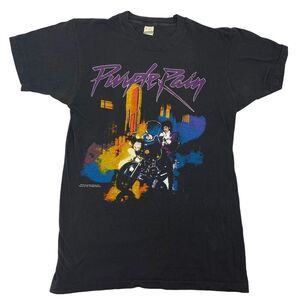 Vintage 80s Prince Purple Rain And The Revolution 1984 Screen Stars Stitch L